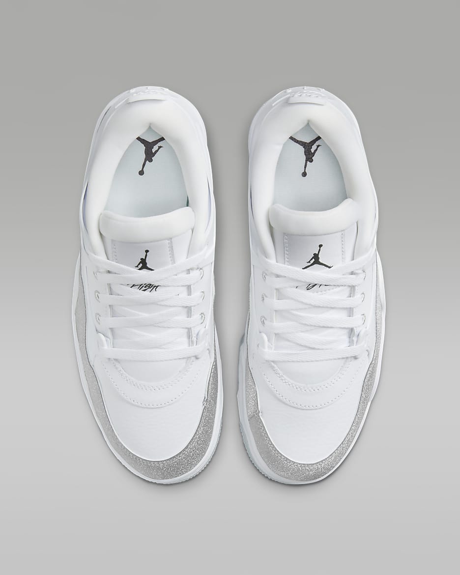 Jordan 4 white metallic silver cheap